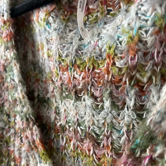 Free people knit confetti V neck sweater - Picture 3 of 5